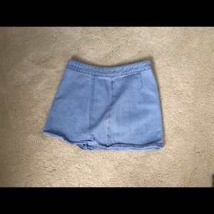 PacSun denim skirt